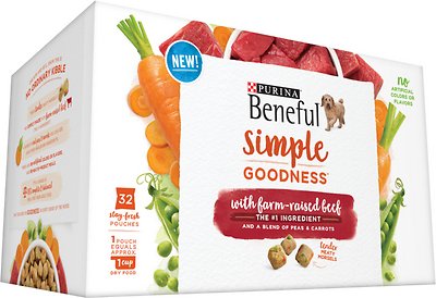 Purina Beneful Simple Goodness With Farm-Raised Beef Dry Dog Food