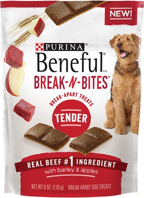 Purina Beneful Break-N-Bites Tender Beef with Barley & Apples Dog Treats
