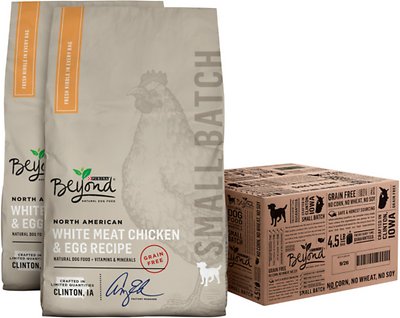 Purina Beyond Small Batch White Meat Chicken & Egg Recipe Grain-Free Dry Dog Food