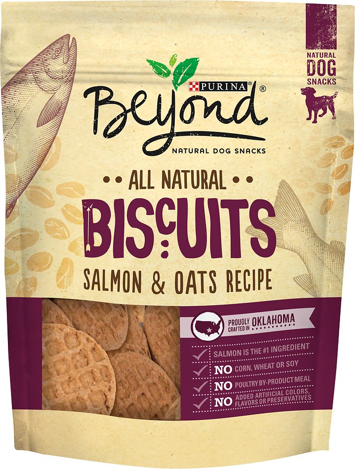 Purina Beyond Biscuits Salmon & Oats Recipe Dog Treats