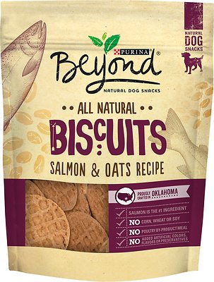 Purina Beyond Biscuits Salmon & Oats Recipe Dog Treats