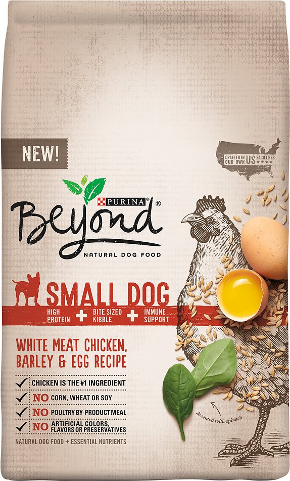 Purina Beyond Small Dog White Meat Chicken, Barley & Egg Recipe Dry Dog Food, 14-lb bag