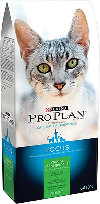 Purina Pro Plan Focus Adult Weight Management Chicken & Rice Formula Dry Cat Food