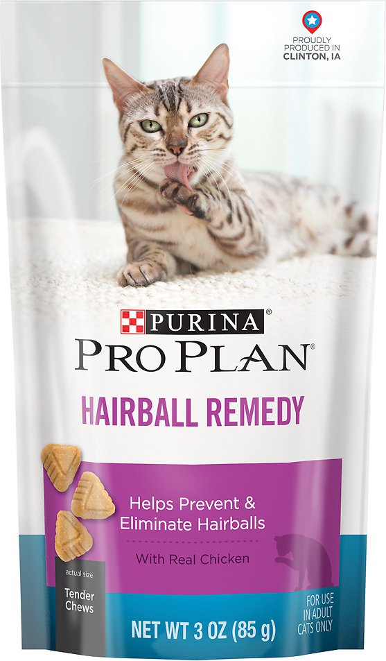 Purina Pro Plan Focus Hairball Remedy Cat Treats, 3-oz bag