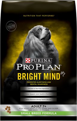 Purina Pro Plan Bright Mind Adult 7+ Small Breed Formula Dry Dog Food