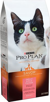 Purina Pro Plan Savor Adult Salmon & Rice Formula Dry Cat Food