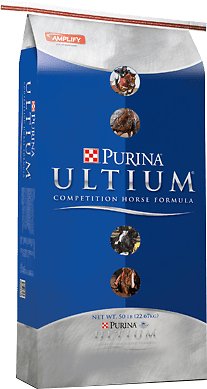 Purina Animal Nutrition Ultium Competition Formula Horse Feed, 50-lb bag