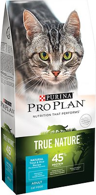 Purina Pro Plan True Nature Trout & Rice Recipe Dry Cat Food