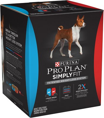 Purina Pro Plan SIMPLY FIT Patented Weight Loss System Dry Dog Food