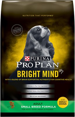 Purina Pro Plan Bright Mind Adult Small Breed Formula Dry Dog Food