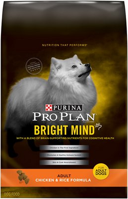 Purina Pro Plan Bright Mind Adult Chicken & Rice Formula Dry Dog Food