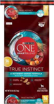Purina ONE SmartBlend True Instinct with Real Salmon & Tuna Adult Premium Dry Dog Food