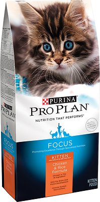 Purina Pro Plan Focus Kitten Chicken & Rice Formula Dry Cat Food