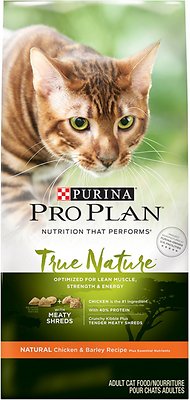 Purina Pro Plan True Nature Natural Adult Chicken & Barley Recipe Dry Cat Food
