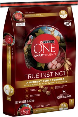 Purina ONE SmartBlend True Instinct with Real Turkey & Venison Adult Premium Dry Dog Food