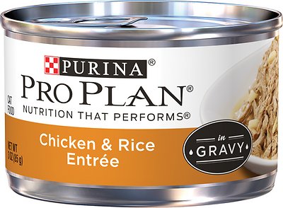 Purina Pro Plan Savor Adult Chicken & Rice Entree in Gravy Canned Cat Food