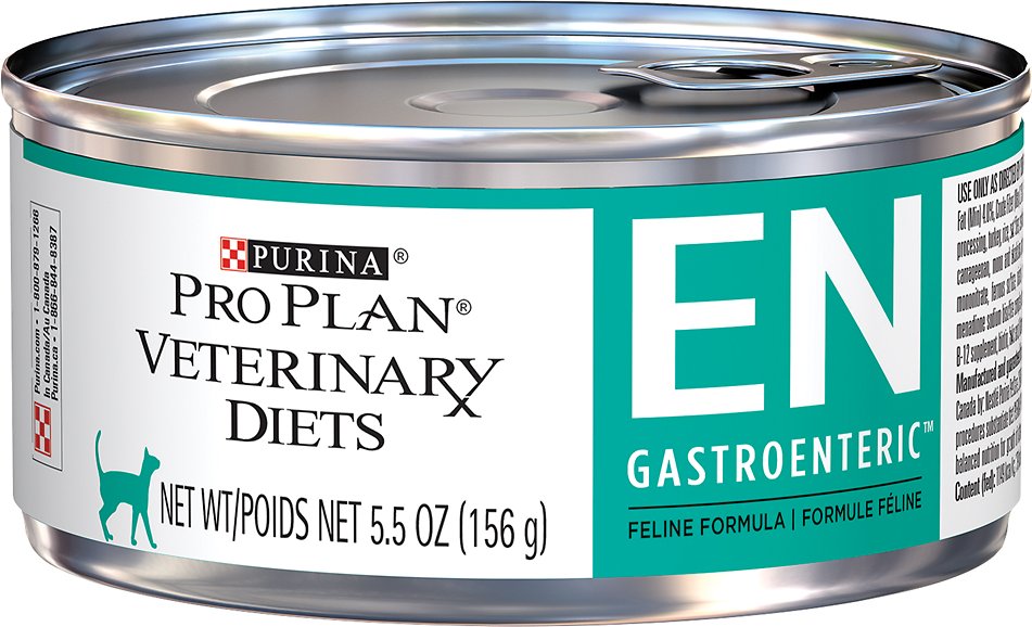 Purina Pro Plan Veterinary Diets EN Gastroenteric Formula Canned Cat Food, 5.5-oz, case of 24