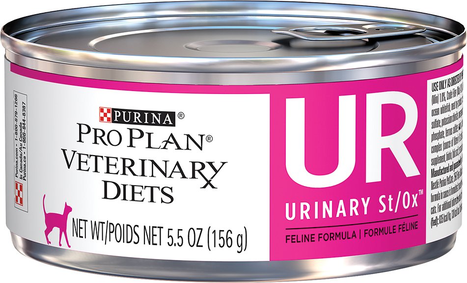 Purina Pro Plan Veterinary Diets UR St/Ox Urinary Formula Canned Cat Food, 5.5-oz, case of 24