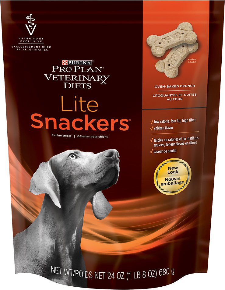 Purina Pro Plan Veterinary Diets Lite Snackers Dog Treats, 24-oz bag