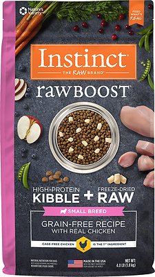Instinct by Nature's Variety Raw Boost Small Breed Grain-Free Recipe with Real Chicken Dry Dog Food