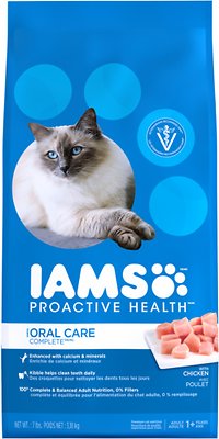 Iams ProActive Health Adult Cat Oral Care Chicken Dry Cat Food