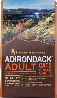 Adirondack Adult Recipe Dry Cat Food