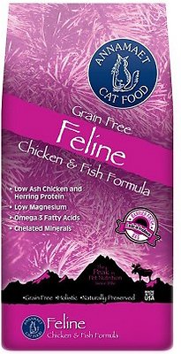 Annamaet Grain-Free Chicken & Fish Formula Dry Cat Food