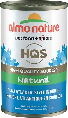 Almo Nature Natural Tuna in Broth Atlantic Style Grain-Free Canned Cat Food