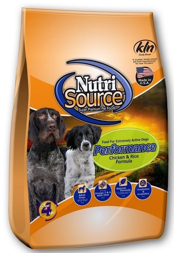 NutriSource Performance Chicken and Rice Dry Dog Food (Size: 40-lb)