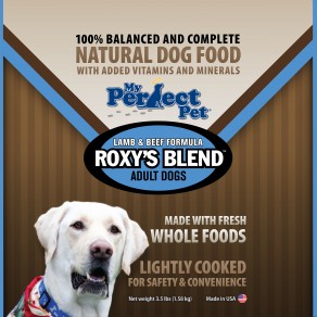 My Perfect Pet Roxy's Blend Lamb & Beef Frozen Dog Food