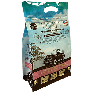 Tucker's Raw Frozen Grain-Free Salmon & Pumpkin Formula Raw Frozen Dog Food (Size: 6lbs)