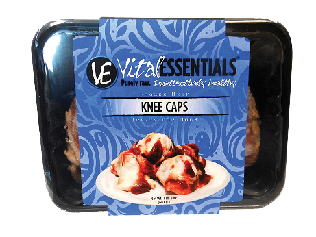Vital Essentials Beef Knee Caps Raw Frozen Dog Treats