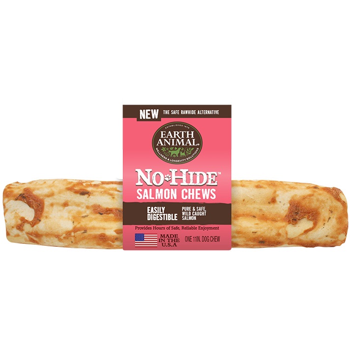 Earth Animal No Hide Salmon Chews Dog Treat