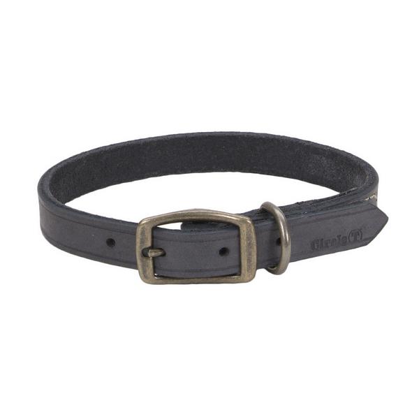 Circle T Rustic Leather Town Collar Brick Red