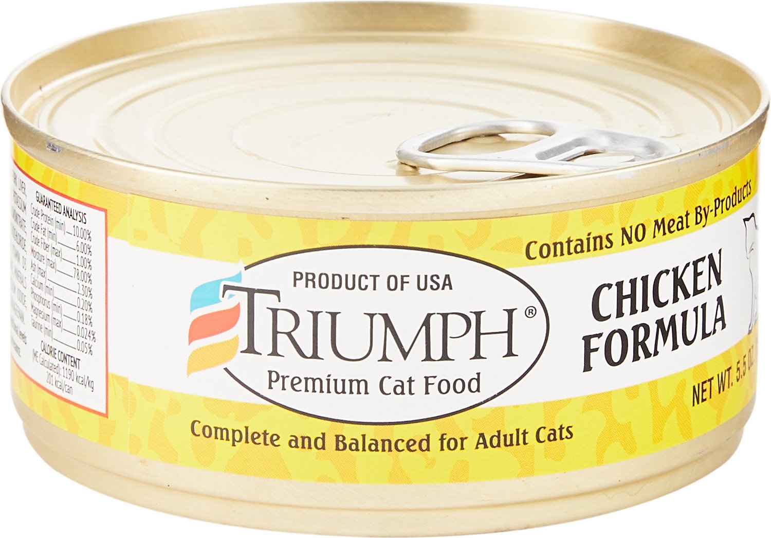 Triumph Chicken Formula Canned Cat Food