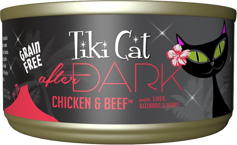 Tiki Cat After Dark Chicken & Beef Canned Cat Food