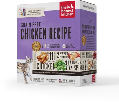The Honest Kitchen Grain-Free Chicken Recipe Dehydrated Cat Food
